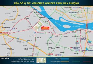 Vị trí Vinhomes Đan Phượng