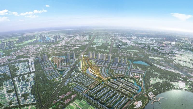 Khu đô thị Alluvia sát bên Sông Hồng liền kề với Cầu Ngọc Hồi
