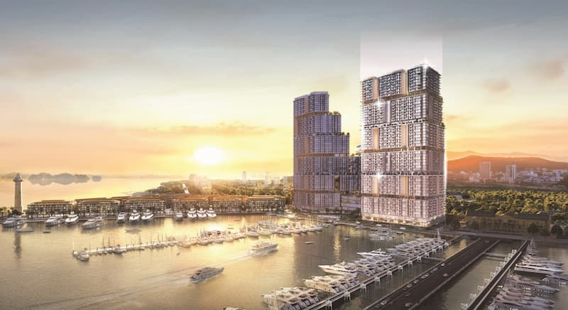 Kiến trúc ấn tượng tại Sun Elite City Hạ Long
